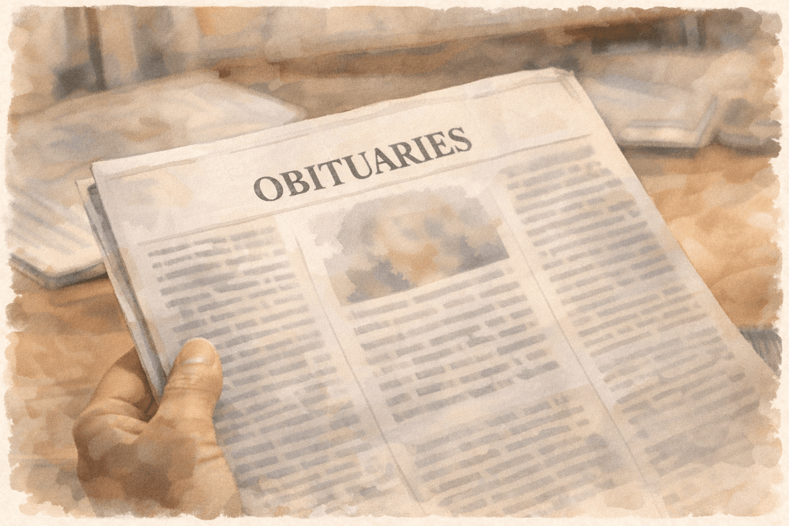 Detailed obituary example